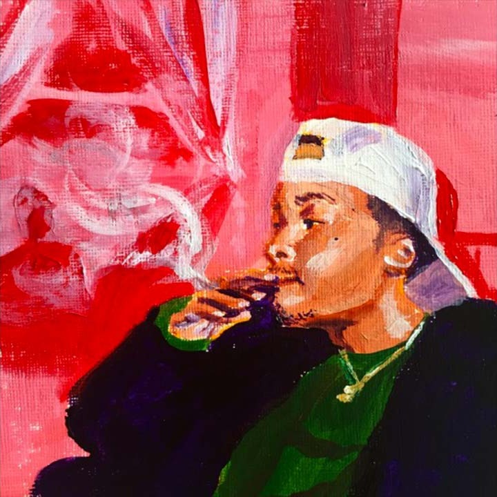 SATURATED (Isaiah Rashad x Aaron May) • CHILL TYPE BEAT artwork by NeekoCrowe