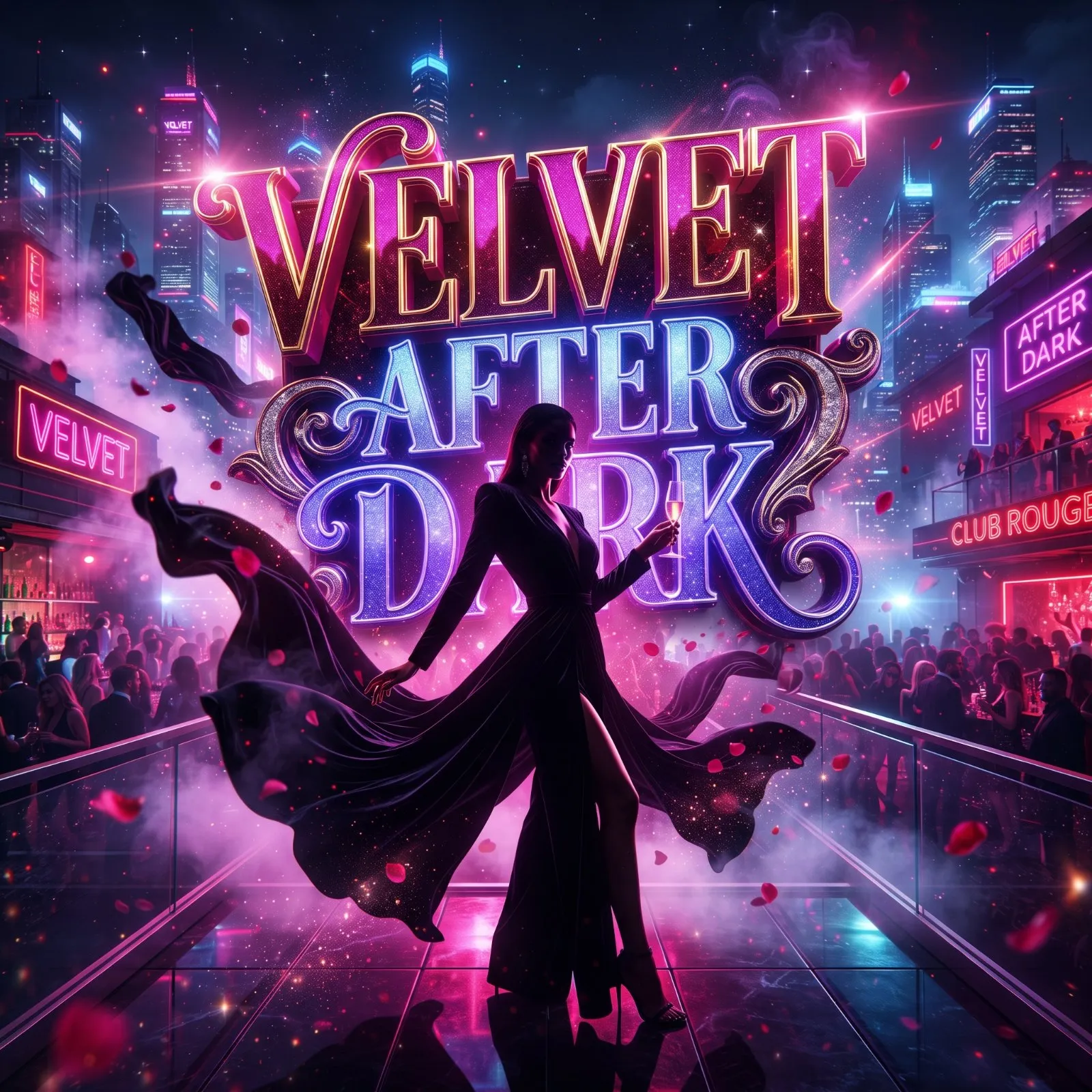 Velvet Nights artwork by DDRCREATIVELAB