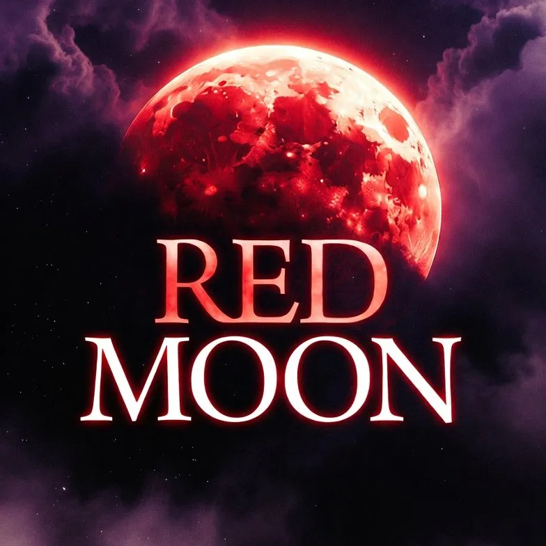 RED MOON artwork by YARDENMUSIC