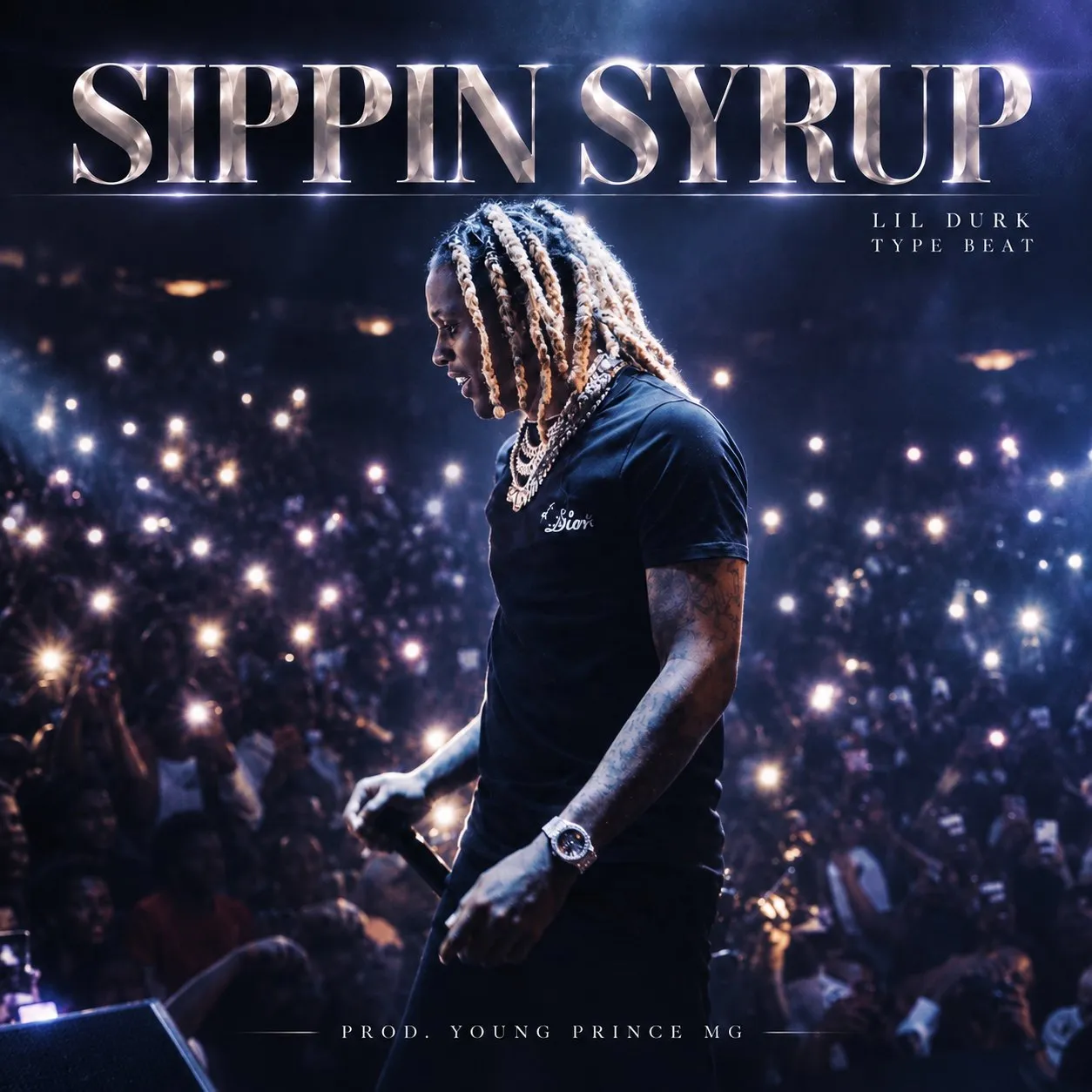 SIPPIN SYRUP artwork by Young Prince MG