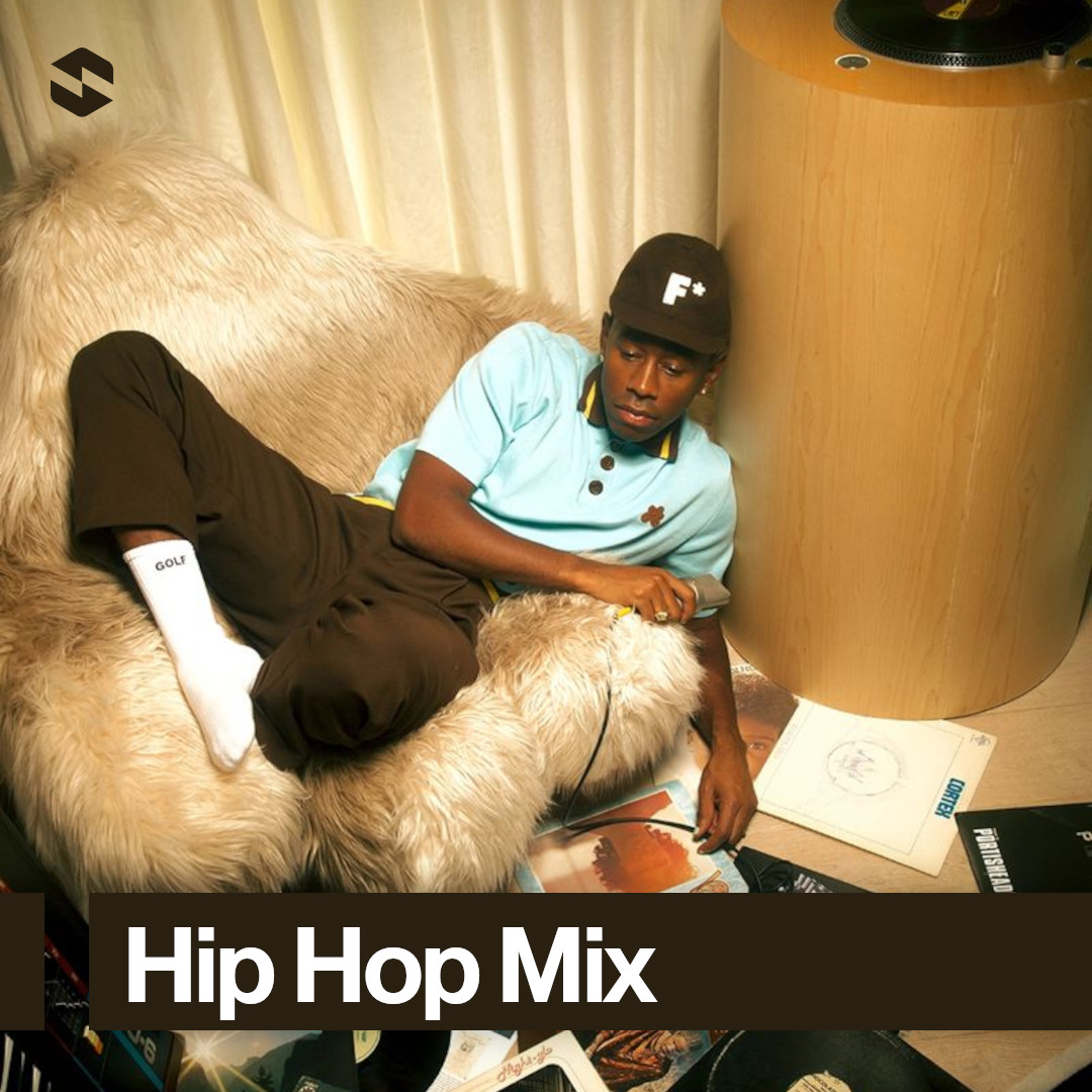 Graphic artwork for experimental hip-hop inspiration
