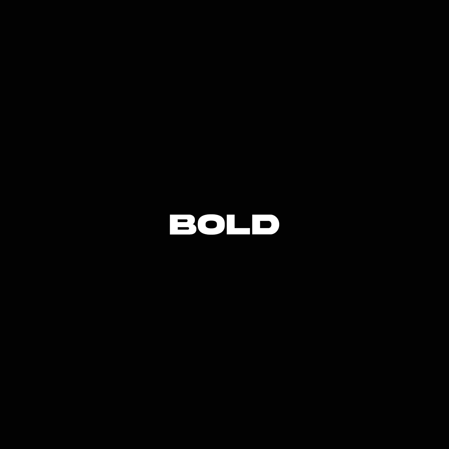 BOLD  artwork by ListenToTheKid