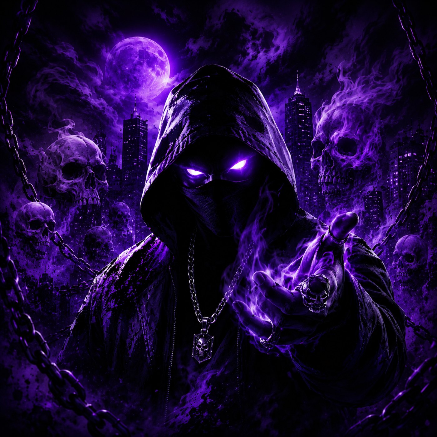 Purple Phantom artwork by Nanfyoh