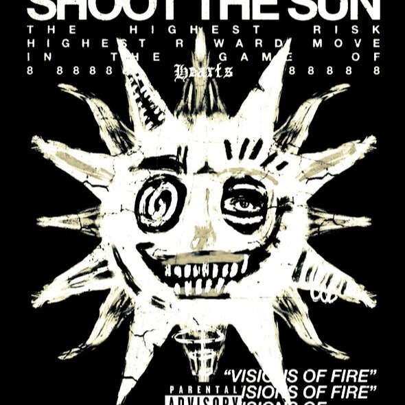 SHOOT  THE SUN artwork by EMERIK