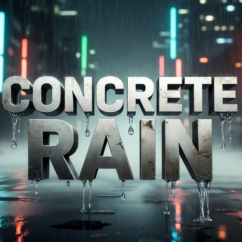 Concrete Rain artwork by YARDENMUSIC