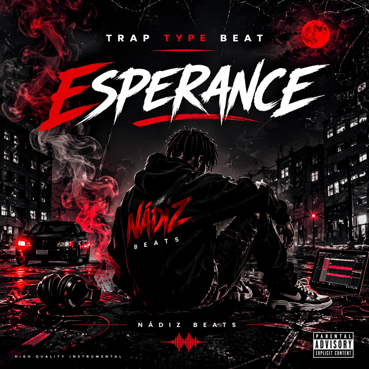 Type Beat Trap Dark "Esperance" 2026 artwork by Prod_Nadiz