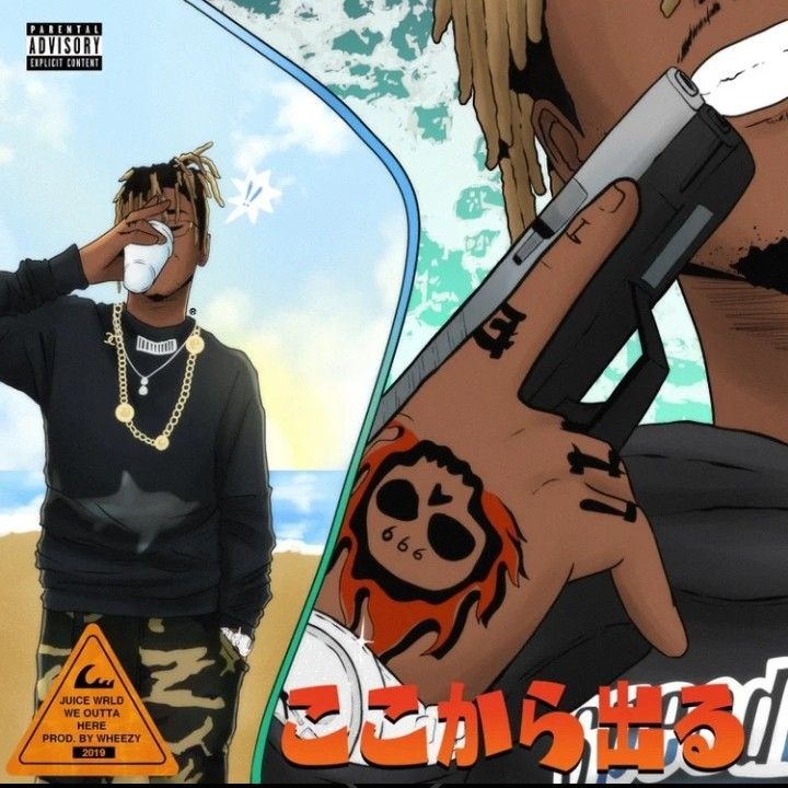 Juice Wrld Type Beat "Murder" artwork by Enderkde