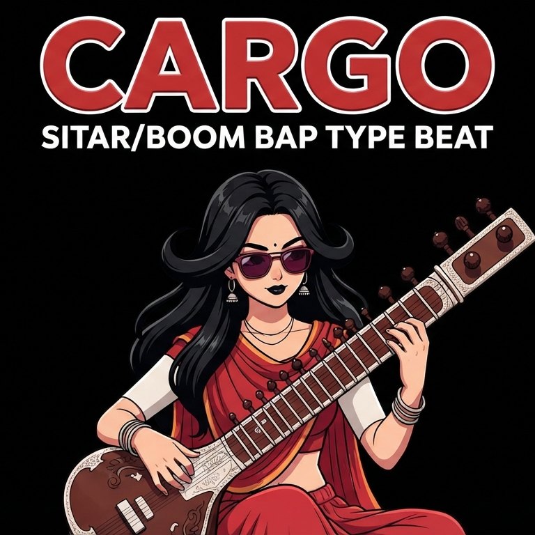 Cargo - Sitar  Boom Bap Type Beat artwork by 7tvBeats