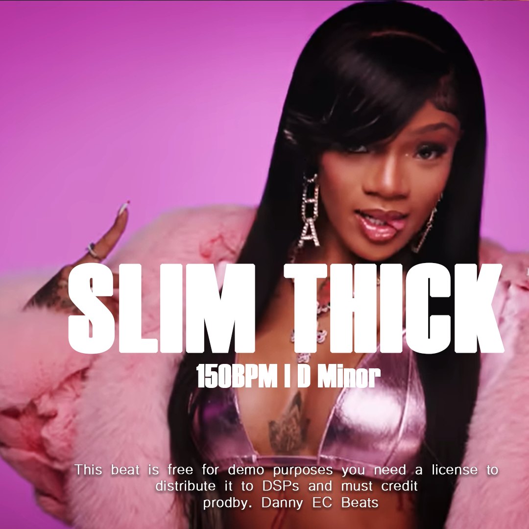 GLORILLA X POOH SHIESTY X LATTO TYPE BEAT - "SLIM THICK" | CLUB TYPE BEAT artwork by dannyecbeats