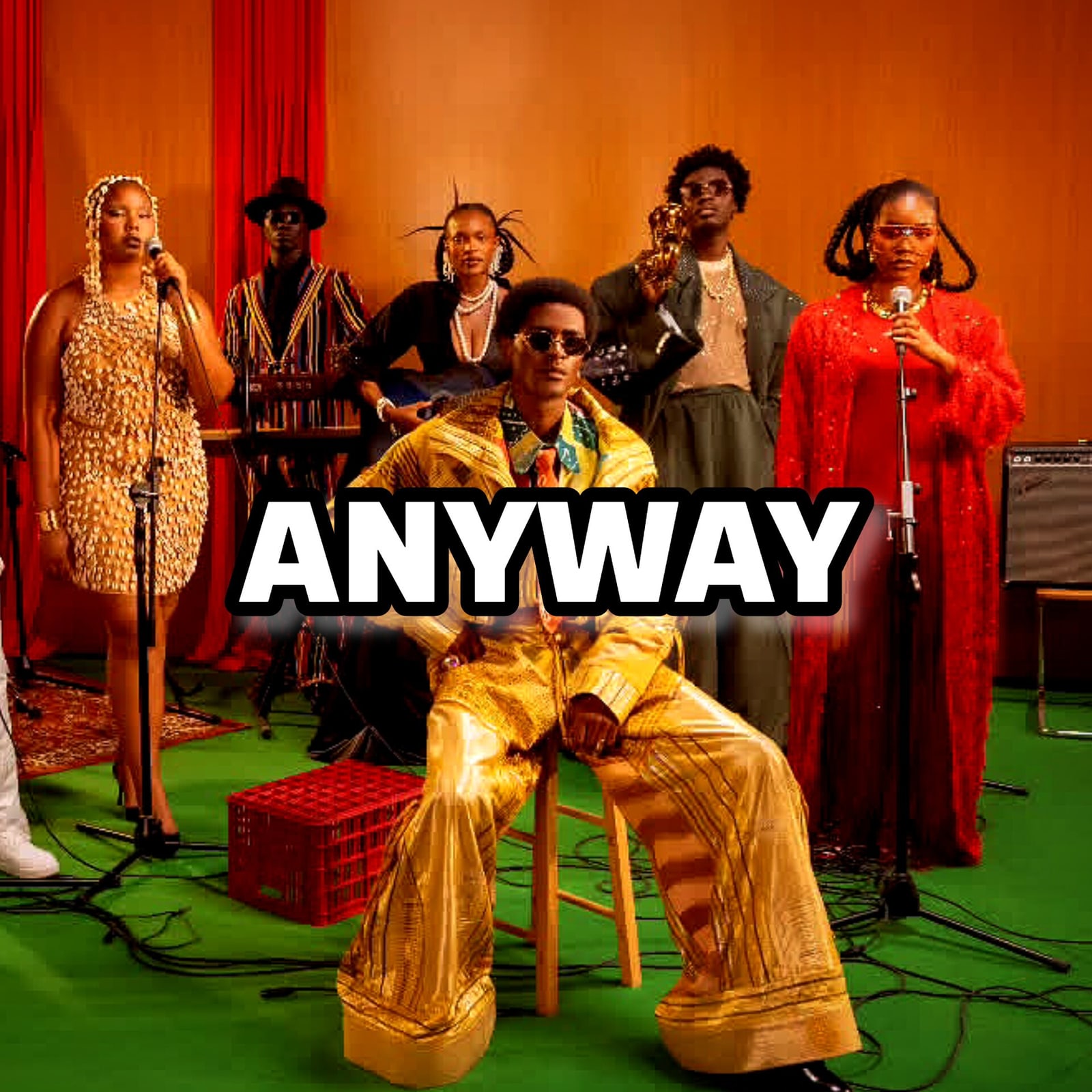Afrobeat Instrumental Type beat ANYWAY Guitar x Afro Type beat artwork by rockandbangit
