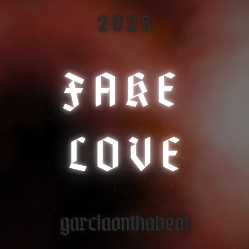 FAKE LOVE artwork by GarciaOnThaBeat
