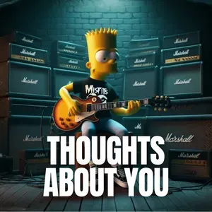 THOUGHTS ABOUT YOU - Sad Guitar Trap Rap Beats 2026 artwork by MeisterProduction