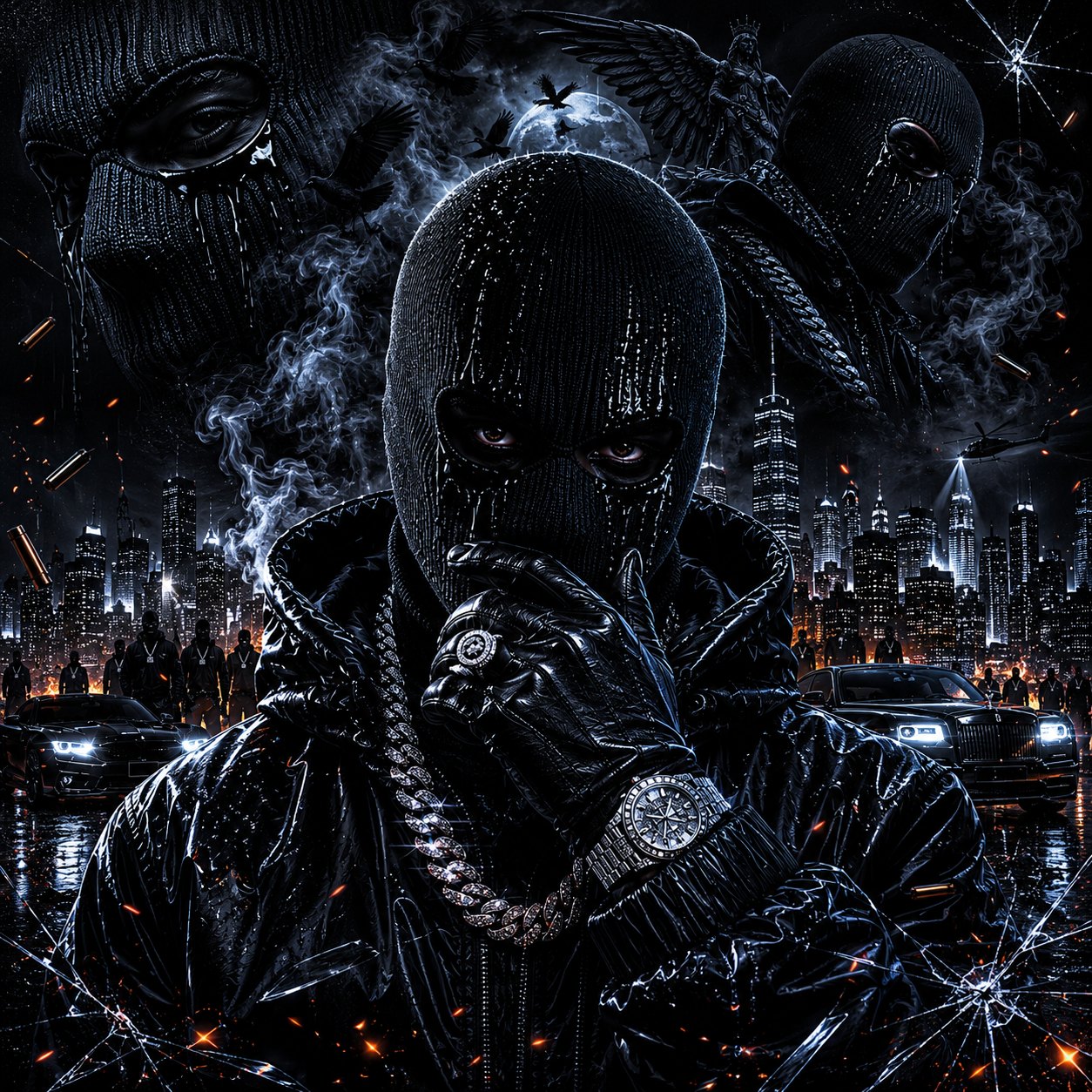 Black Mask artwork by Nanfyoh