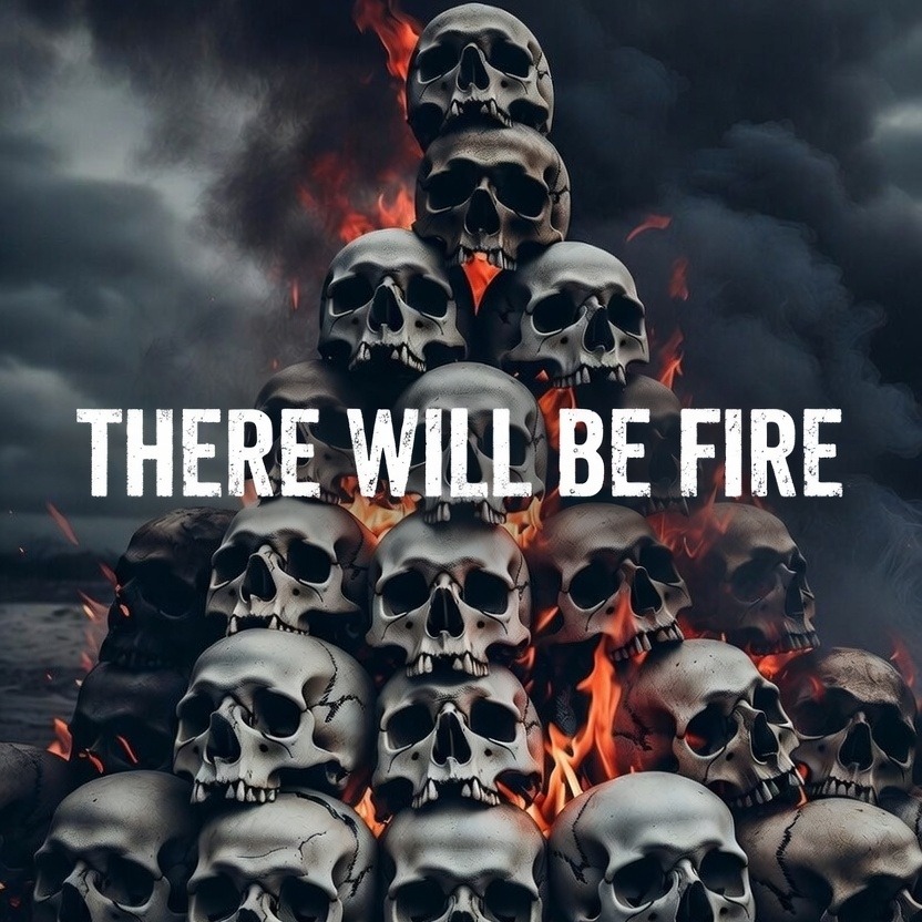 There Will Be Fire - Trap beat artwork by MarkMusic