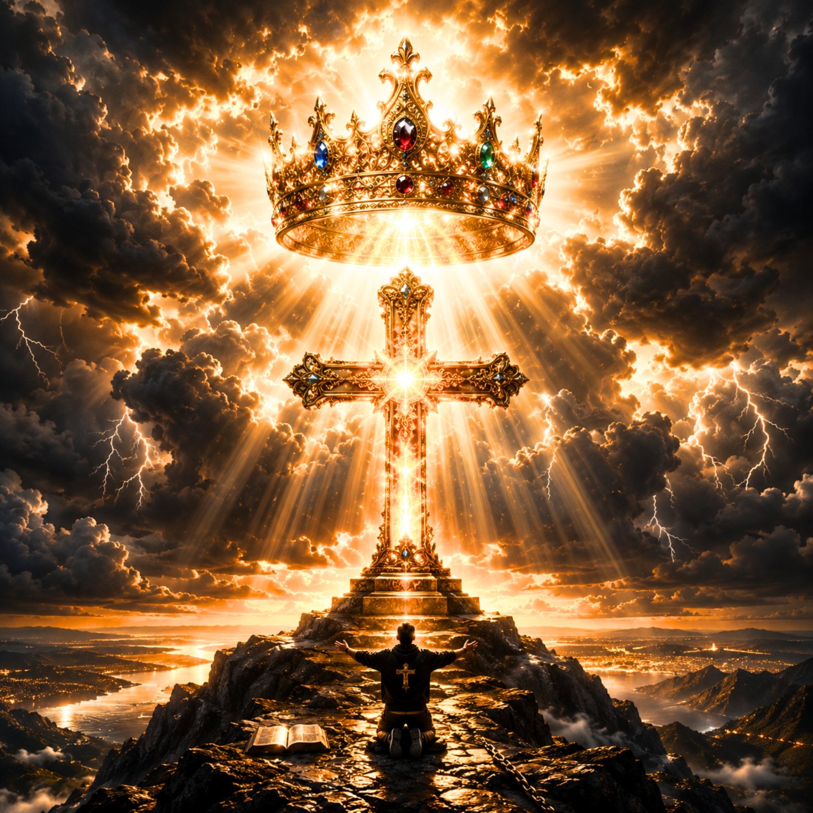 "Crown Him" - Travis Scott Type Beat | Dark Trap Gospel Instrumental artwork by DRIGO