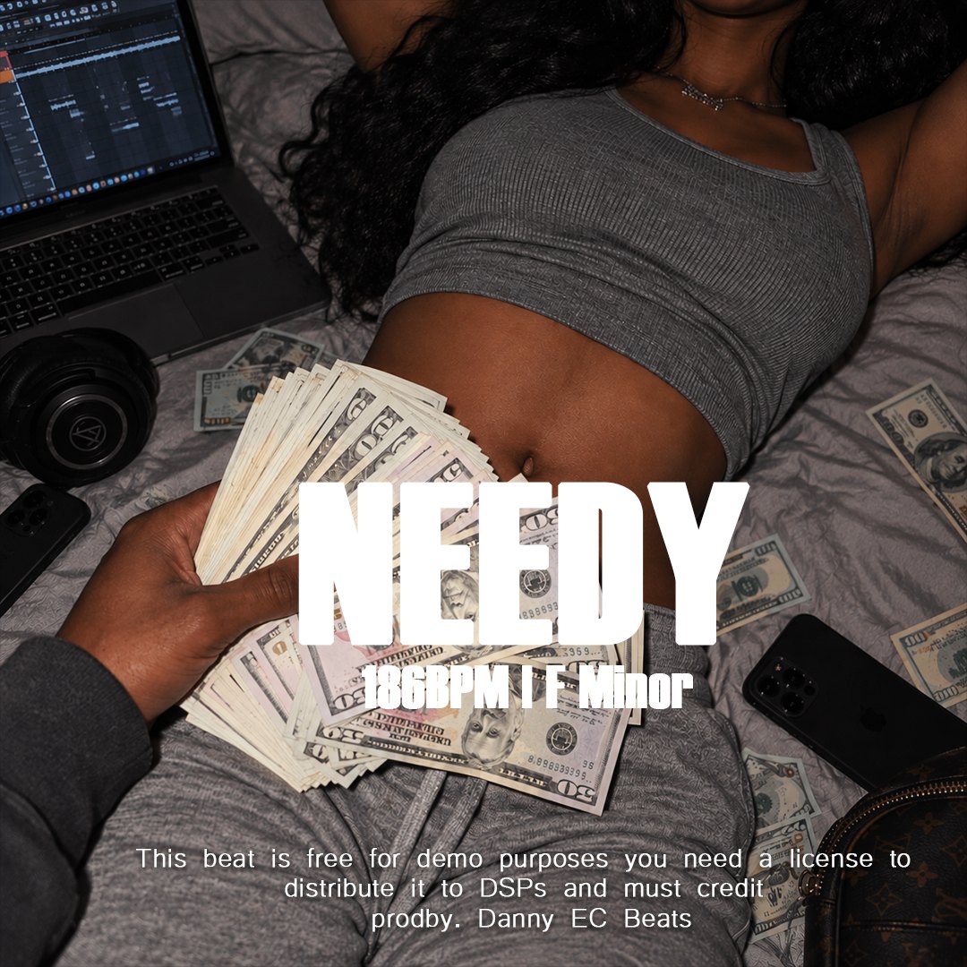 CARDI B x LATTO X G HERBO TYPE BEAT - "NEEDY" | CLUB TYPE BEAT artwork by dannyecbeats