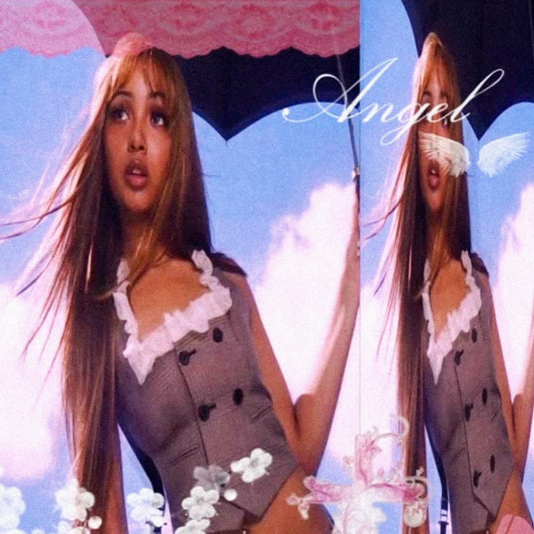 fell for u online | pinkpantheress artwork by Kabeh