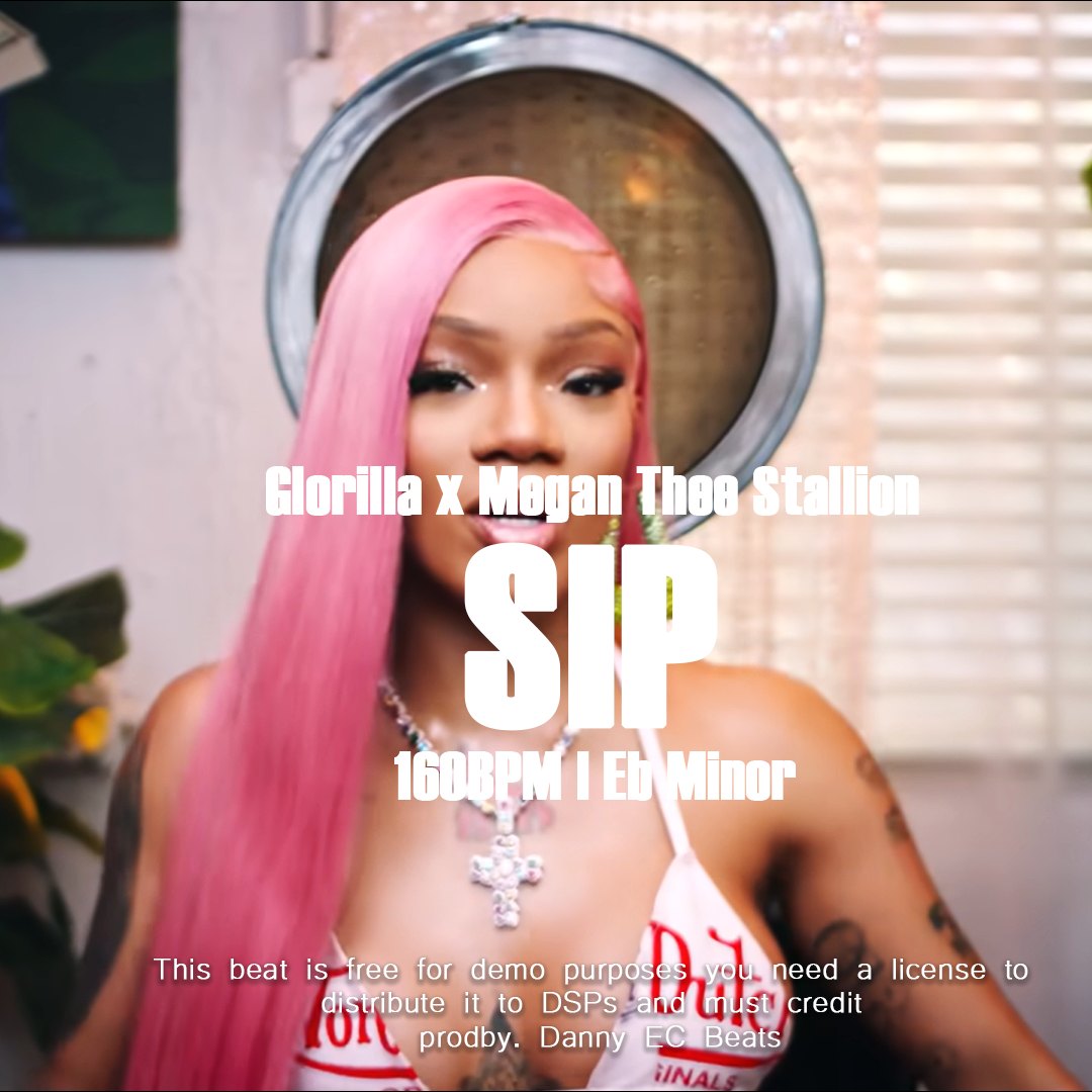 Glorilla x Megan thee stallion Type Beat - SIP artwork by dannyecbeats
