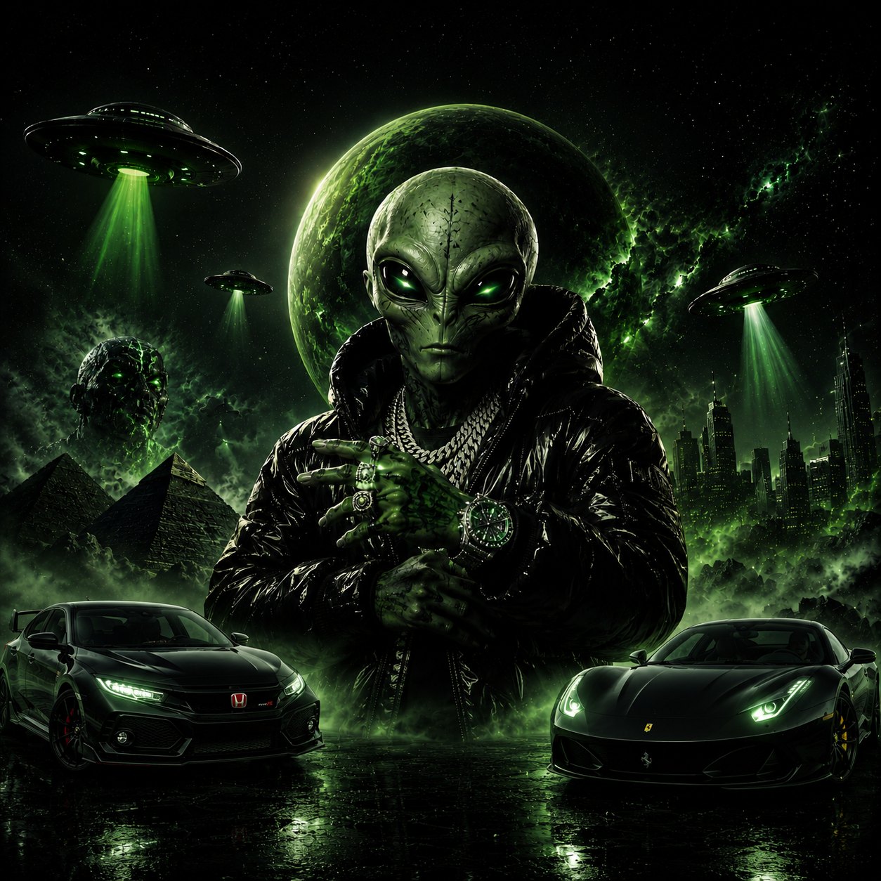 Alien Mode artwork by Nanfyoh