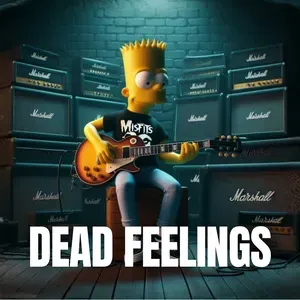 DEAD FEELINGS - Sad Guitar Trap Rap Beats 2026 artwork by MeisterProduction