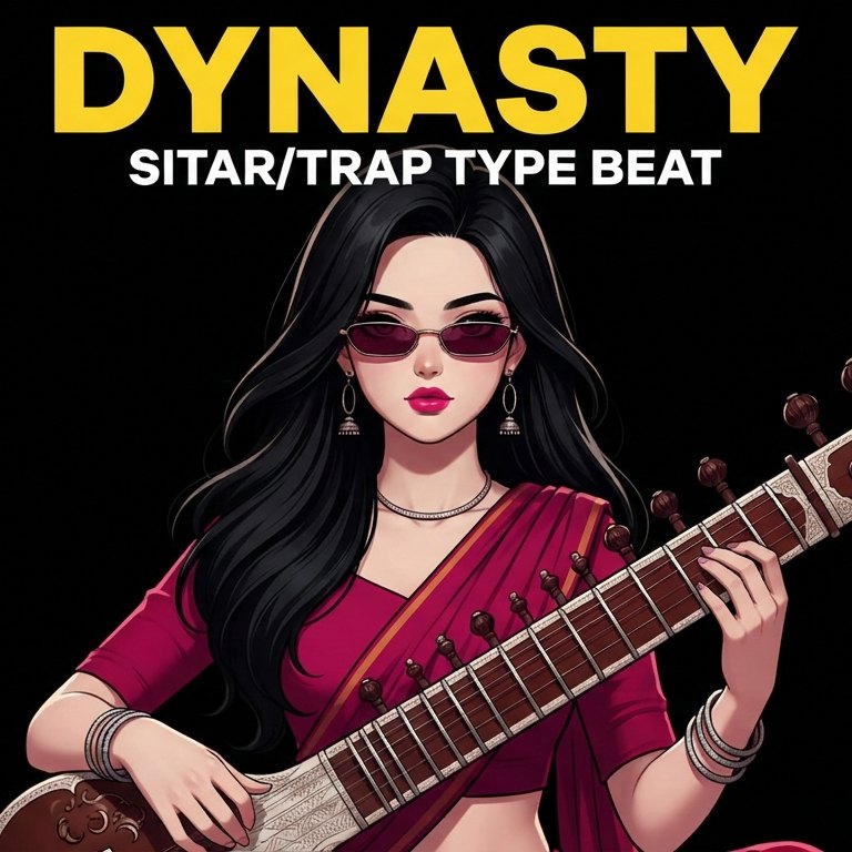 Dynasty - Sitar Mix | Trap Type Beat artwork by 7tvBeats