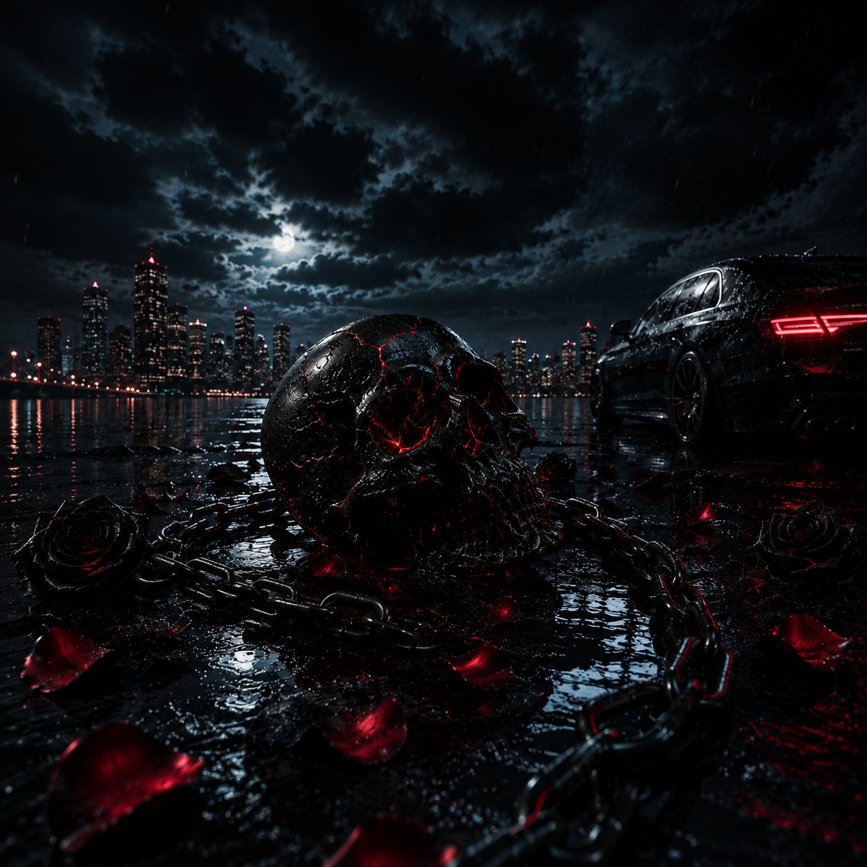 Heartless Nights artwork by Nanfyoh