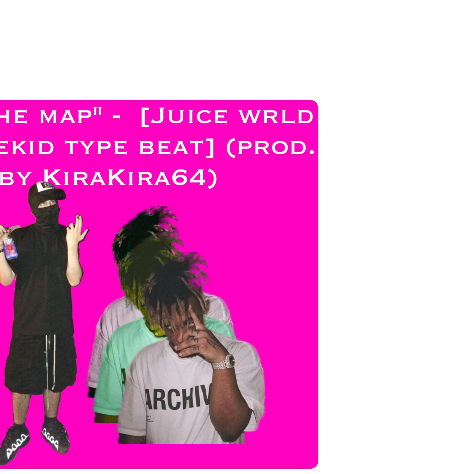 "Off the map" - Esdeekid x Juice Wrld type  beat artwork by kirakira64