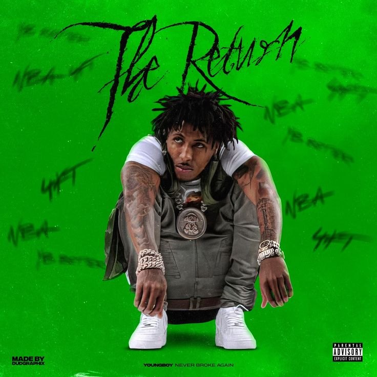 Nba Youngboy Type – “jamaica Love” artwork by ⟡38Wave⟡