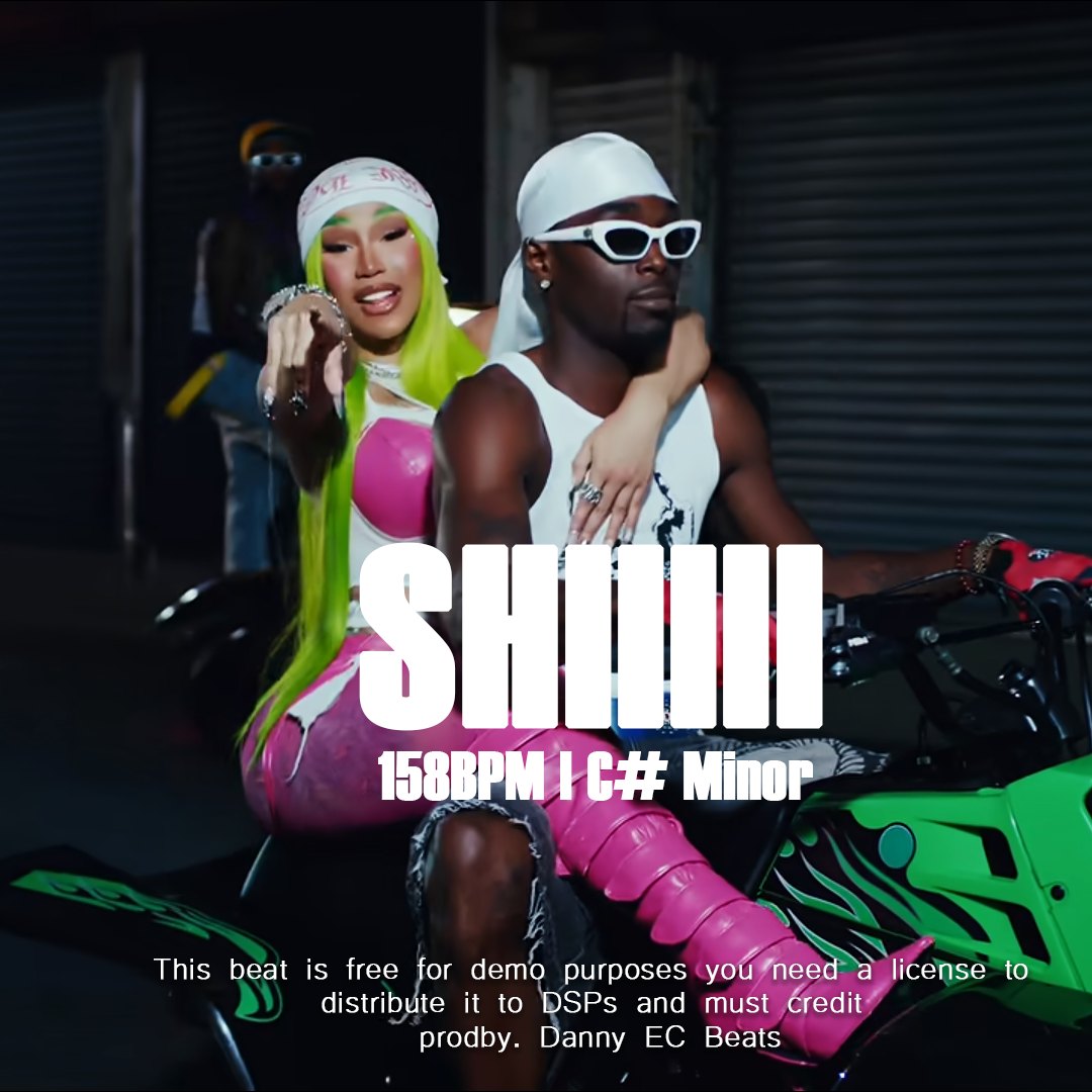  CARDI B x GLORILLA X G HERBO X MONEYBAGG YO TYPE BEAT - "SHIIIII" | CLUB TYPE BEAT artwork by dannyecbeats