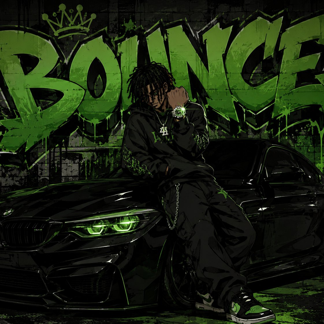 [Prod. YaBoiiDrazo] Kendrick Lamar + West Coast Type Beat - "BOUNCE" artwork by YaBoiiDrazo
