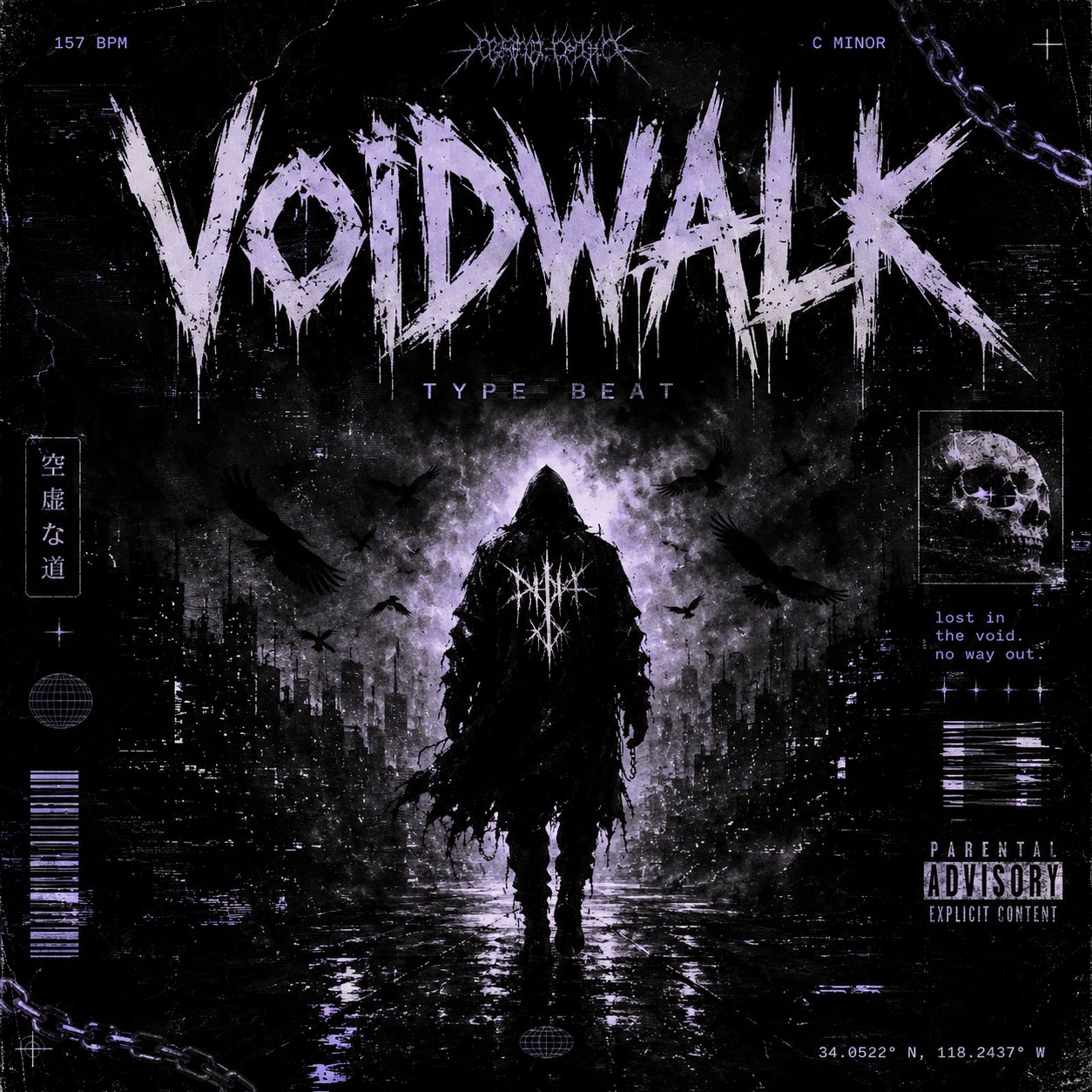 VOID WALK (Yeat x Kankan x OsamaSon Type Beat) artwork by HASHSMOK3