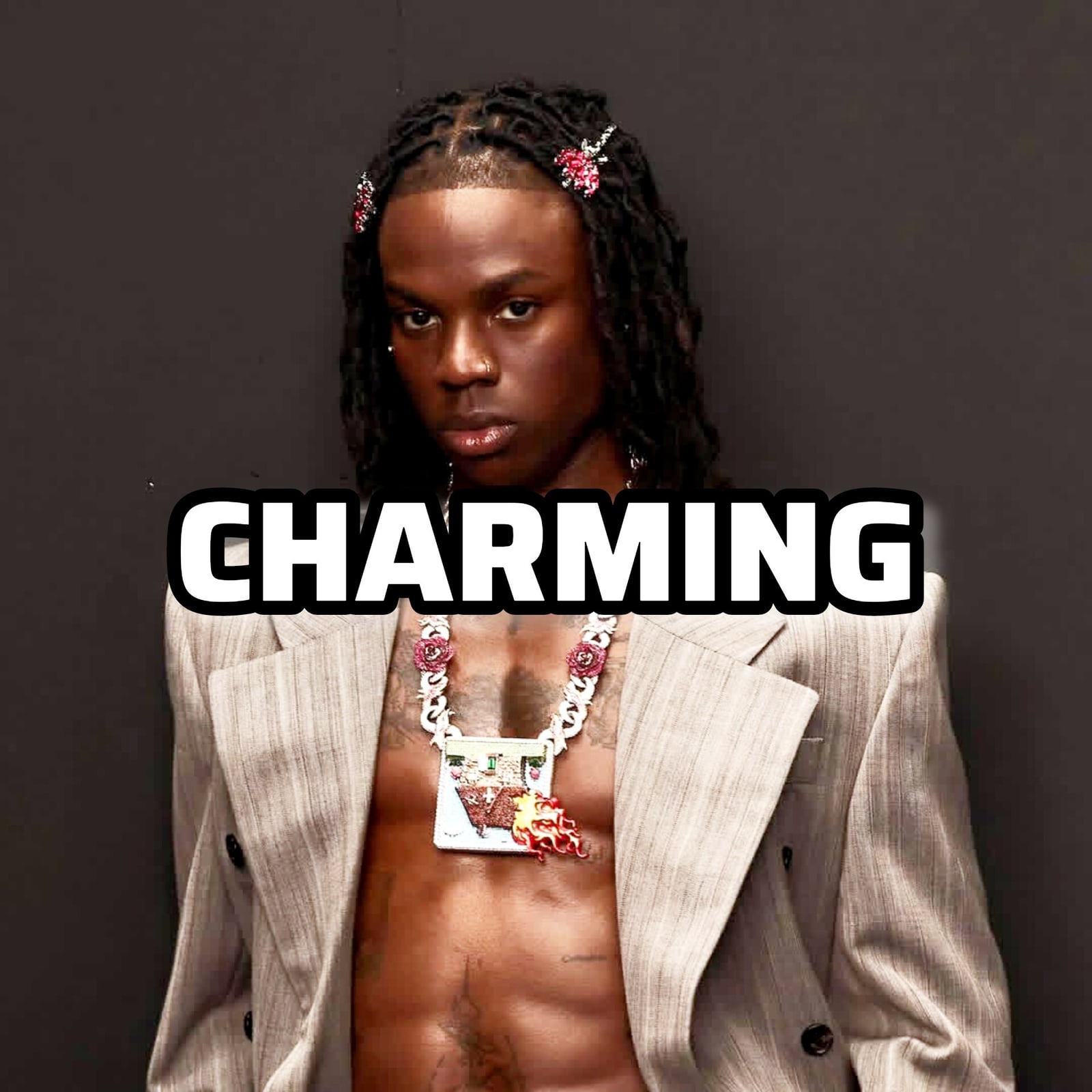 CHARMING - Rema Type beat Afrobeats Instrumental (Afrobeat Type Beat) Instrumental artwork by rockandbangit