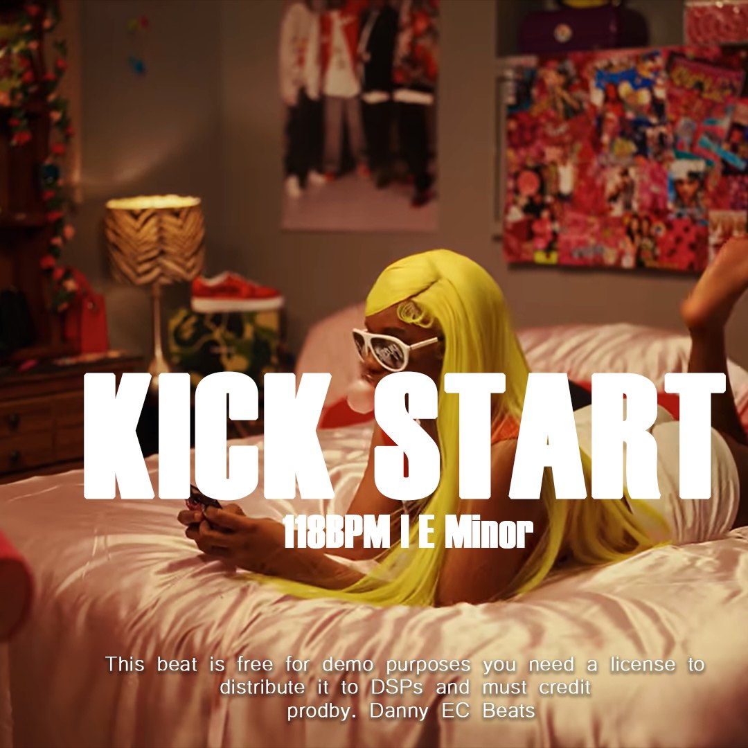SEXYY RED x LATTO X CARDI B X TYPE BEAT - "KICK START" | CLUB TYPE BEAT artwork by dannyecbeats