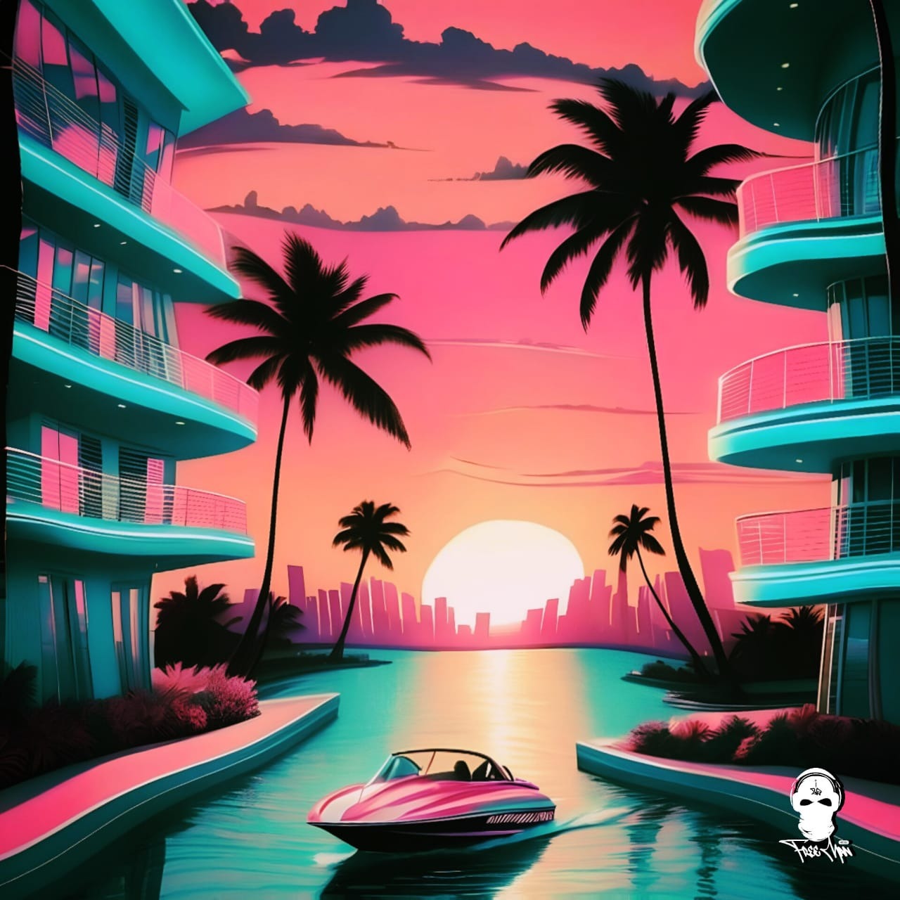 DINERO artwork by FREEMAN