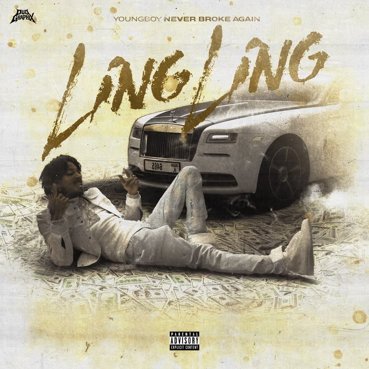 Nba Youngboy Type – “shots Out” artwork by ⟡38Wave⟡