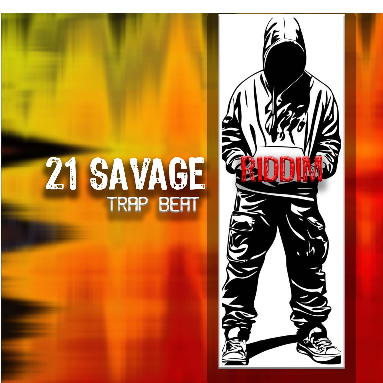 21 SAVAGE RIDDIM INSTRUMENTAL artwork by MASKITO