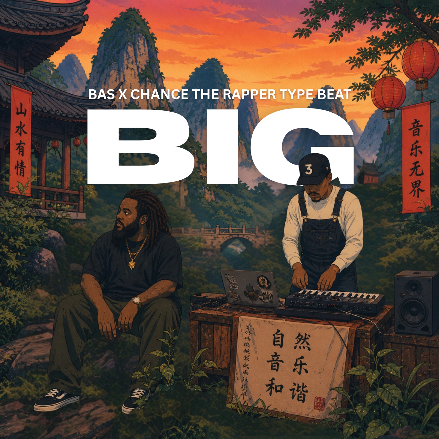 BIG | Bas x Chance The Rapper Type Beat artwork by secondfloor