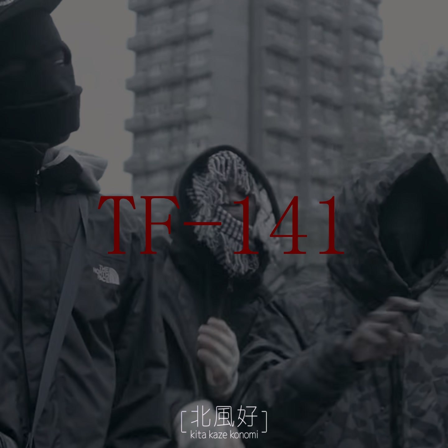 "TF-141" UK drill x 67 type beat artwork by KitaKazeKonomi