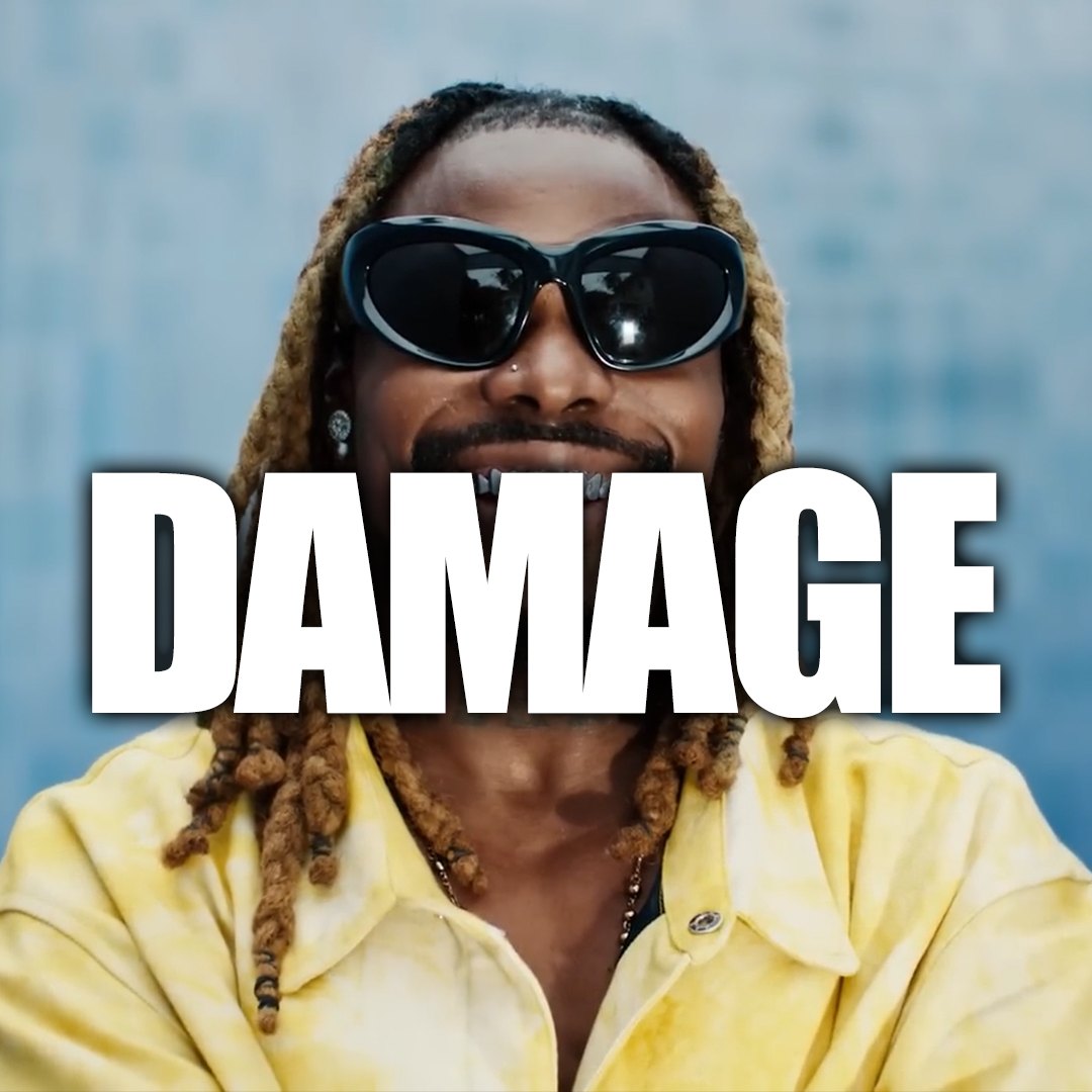 AFROBEAT ASAKE TYPE BEAT "DAMAGE" artwork by ZuzlandMadeABanger