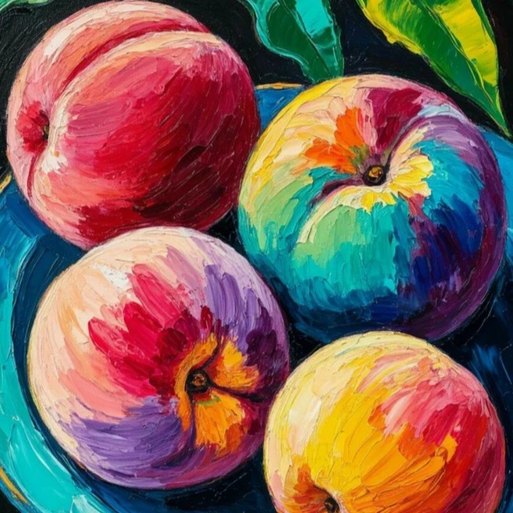 "Peaches & Plums" Afrosoul type beat artwork by TheAfronaught