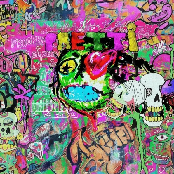 Slayr x Wa x Prettifun type beat "hit it" artwork by prod.2Bassic