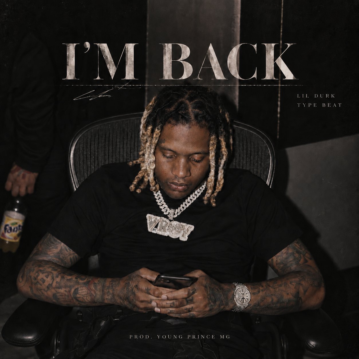 I'M BACK artwork by Young Prince MG