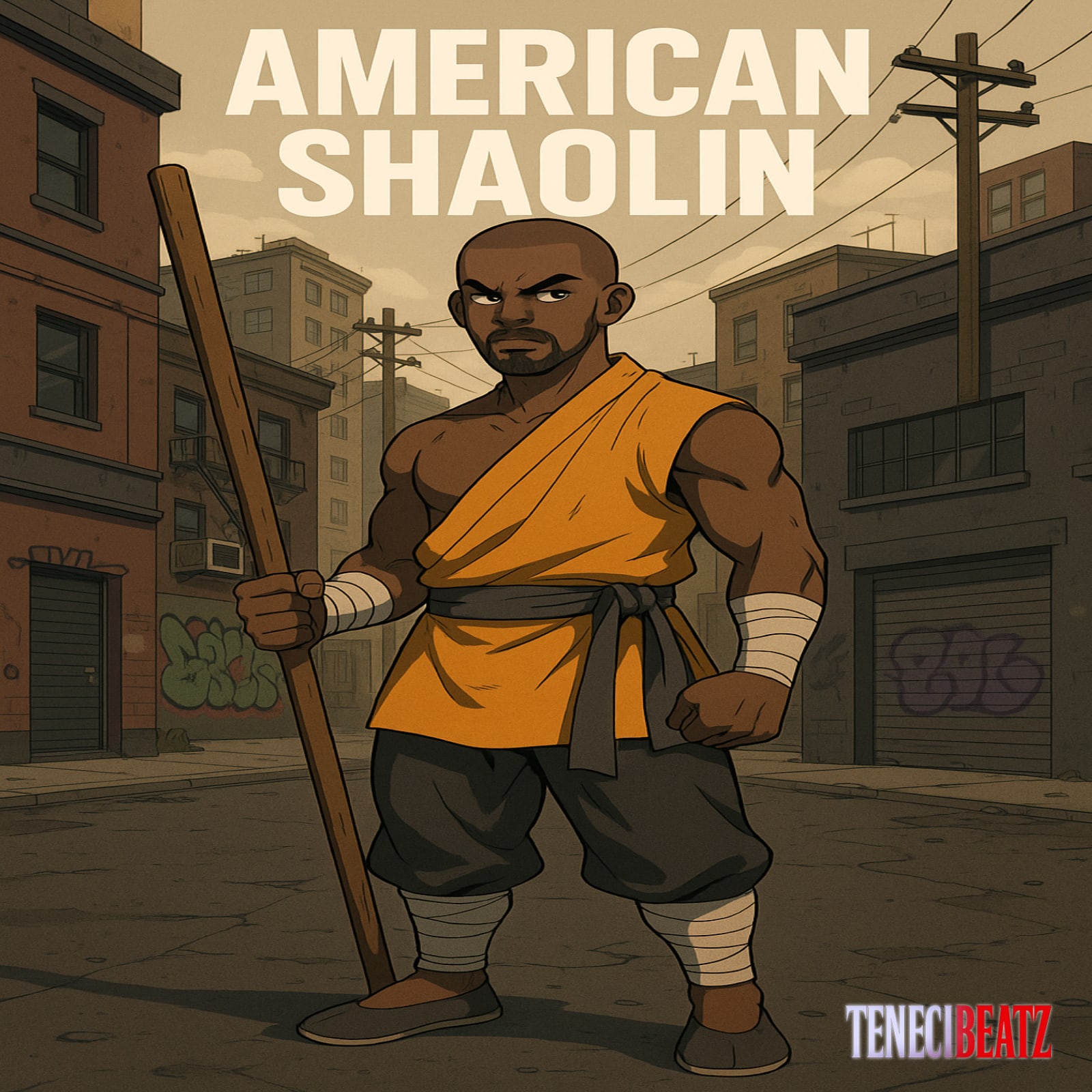 American Shaolin artwork by TeneciBeatz