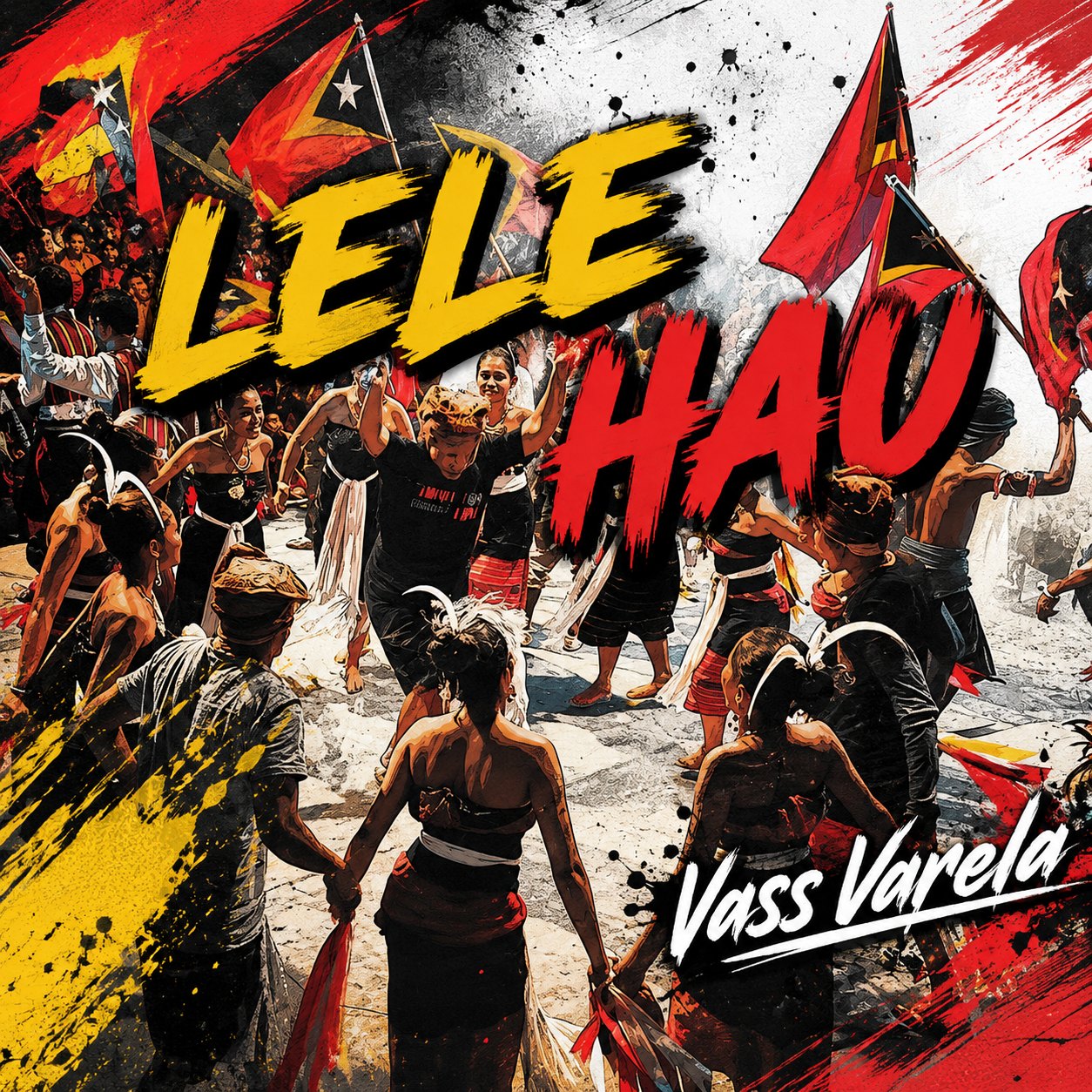 Dance Electronic Timor Lele Hau instrumental beat artwork by Vass Varela