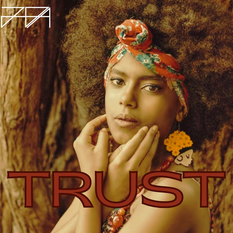 Burna Boy / Jorja Smith type beat - TRUST - Afrobeat artwork by juandavidartal