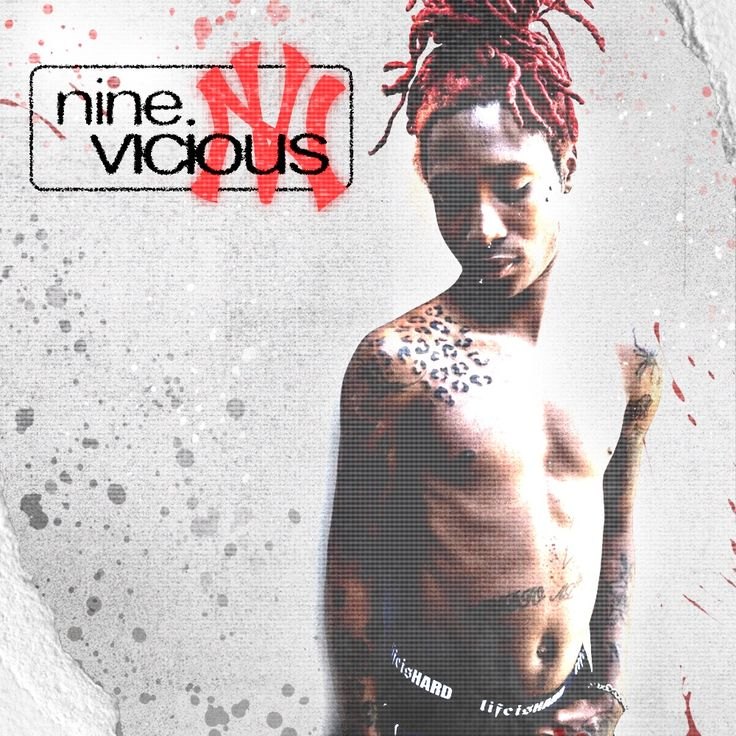 nine vicious sample type beat - 'crush' artwork by prodbyg7