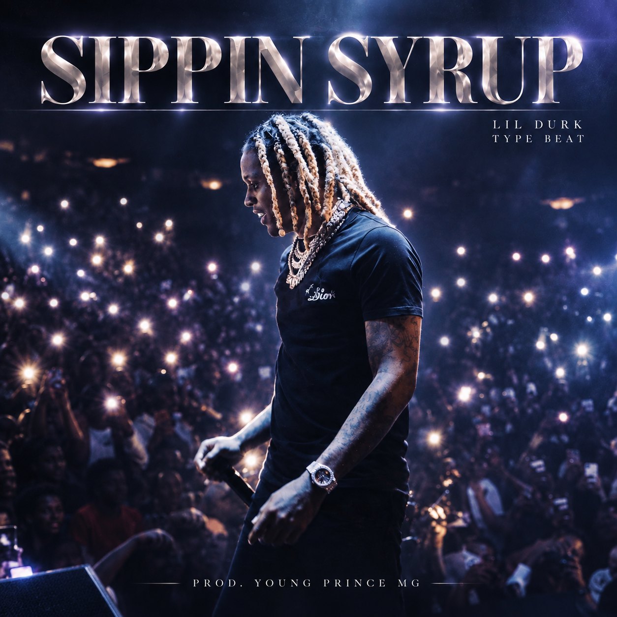 SIPPIN SYRUP artwork by Young Prince MG