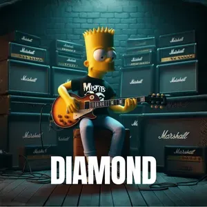 DIAMOND - Sad Guitar Trap Rap Beats 2026 artwork by MeisterProduction