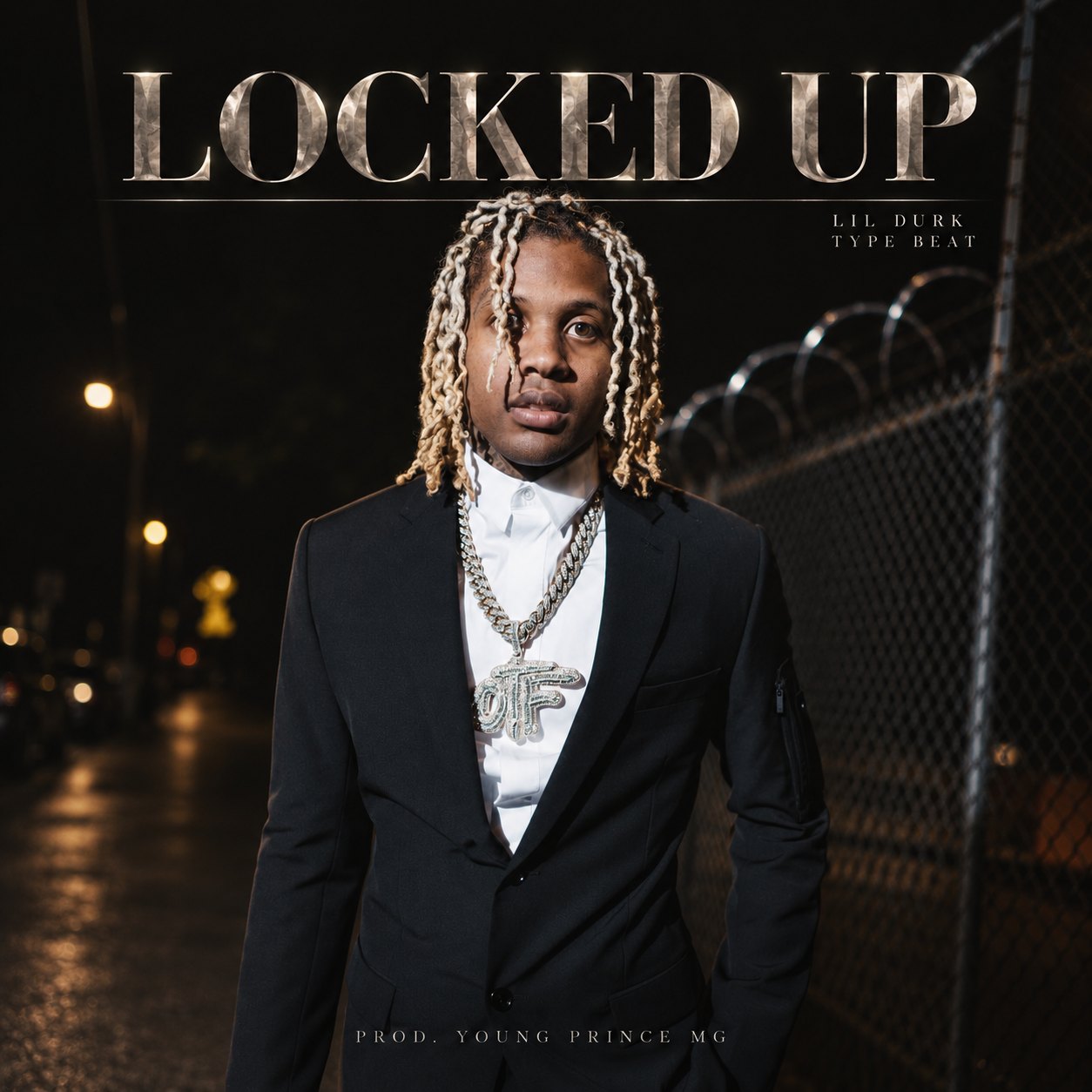 LOCKED UP artwork by Young Prince MG