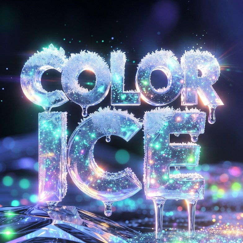 COLOR ICE artwork by YARDENMUSIC